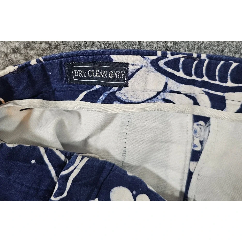 Polo Ralph‎ Lauren Butterfly Print Shorts Casual Summer Blue White 38